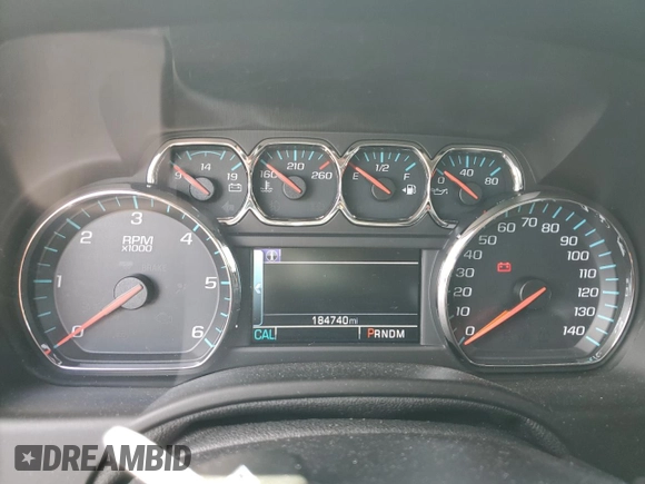 2015 Chevrolet Tahoe LTZ with VIN 1GNSKCKC9FR698924, listed as a Copart auction lot 56196895 with 184,740 mi miles and Salvage title. Bid and sale history available at DreamBid. Image 9.