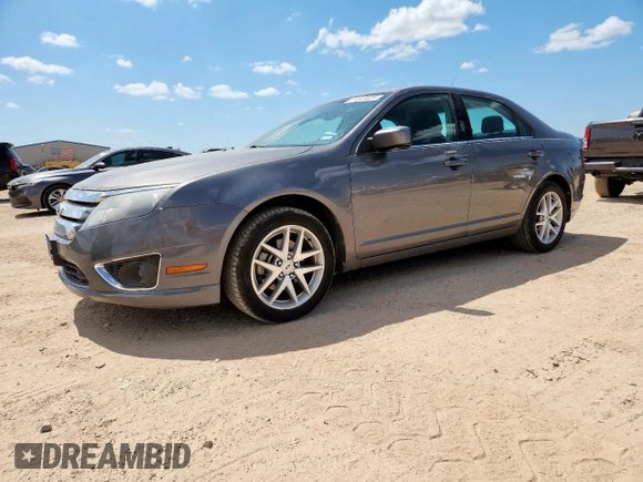 2012 Ford Fusion SEL with VIN 3FAHP0JGXCR422555, listed as a Copart auction lot 61543625 with 105,762 mi miles and Clean title. Bid and sale history available at DreamBid. Image 1.