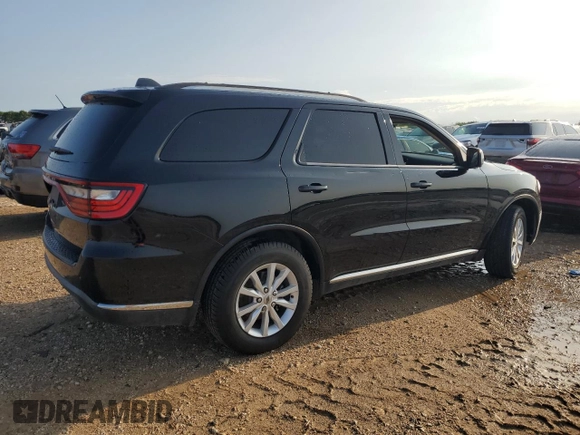 2019 Dodge Durango SXT Plus with VIN 1C4RDHAG5KC701043, listed as a Copart auction lot 53802665 with 65,370 mi miles and Salvage title. Bid and sale history available at DreamBid. Image 3.