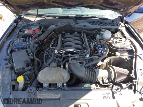 2019 Ford Mustang GT with VIN 1FA6P8CF9K5135798, listed as a IAAI auction lot 41629414 with 37,479 mi miles and . Bid and sale history available at DreamBid. Image 10.