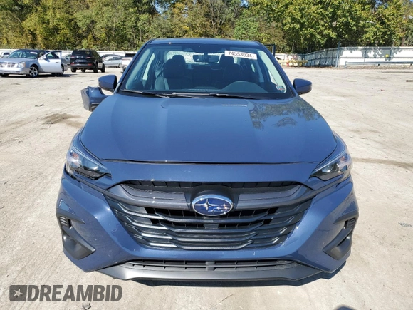 2025 Subaru Legacy Limited with VIN 4S3BWAN68S3003871, listed as a Copart auction lot 74553034 with 938 mi miles and Salvage title. Bid and sale history available at DreamBid. Image 5.