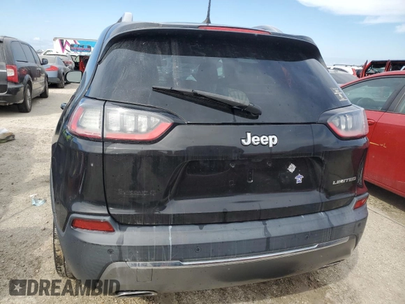 2019 Jeep Cherokee Limited with VIN 1C4PJLDN6KD264094, listed as a Copart auction lot 74989774 with Not Provided miles and Non Repairable. Bid and sale history available at DreamBid. Image 6.