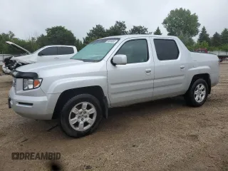 2007 Honda Ridgeline RTL with VIN 2HJYK16587H521555, listed as a Copart auction lot 59508065 with 157,032 mi miles and Clean title. Bid and sale history available at DreamBid. Image 1.