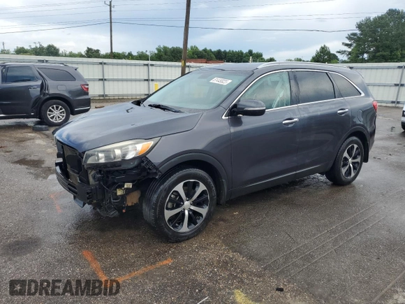 2016 Kia Sorento EX with VIN 5XYPH4A14GG015269, listed as a Copart auction lot 61449925 with 250,605 mi miles and Salvage title. Bid and sale history available at DreamBid. Image 1.
