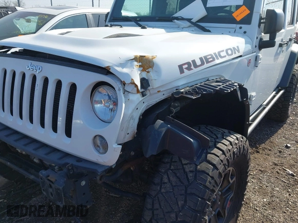 2015 Jeep Wrangler Unlimited Rubicon with VIN 1C4BJWFG1FL602412, listed as a IAAI auction lot 42065619 with 109,070 mi miles. Bid and sale history available at carsss.com. Image 6.