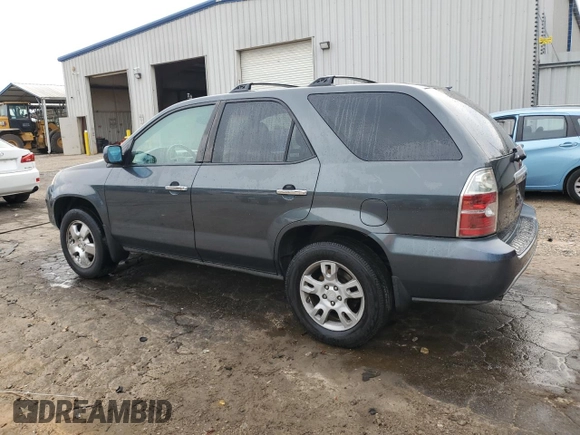 2006 Acura MDX with VIN 2HNYD18266H525453, listed as a Copart auction lot 74665534 with 189,045 mi miles and Salvage Title. Bid and sale history available at carsss.com. Image 2.