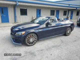 2018 Mercedes-Benz C 43 AMG with VIN WDDWK6EB6JF667015, listed as a Copart auction lot 75165524 with Not provided miles and Non repairable. Bid and sale history available at DreamBid. Image 1.