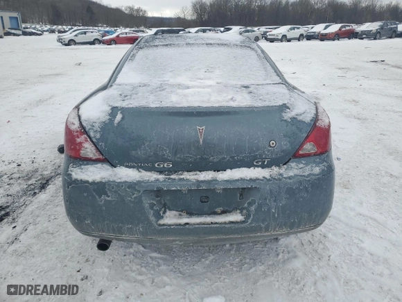 2006 Pontiac G6 GT with VIN 1G2ZH158564167139, listed as a Copart auction lot 87673525 with NaN miles and Salvage Title. Bid and sale history available at carsss.com. Image 6.