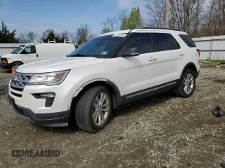2018 Ford Explorer XLT z VIN 1FM5K8D88JGA61972, wystawiony jako Copart lot #52791995 z przebiegiem 73 648 mil mil oraz Szkoda całkowita • Salvage title. Historia ofert i sprzedaży dostępna na DreamBid. Obrazek 1.