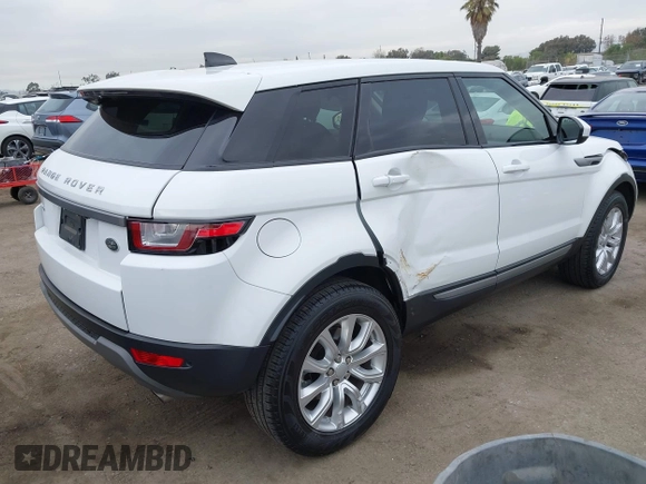 2019 Land Rover Range Rover Evoque SE with VIN SALVP2RXXKH348530, listed as a IAAI auction lot 41078886 with 42,042 mi miles. Bid and sale history available at carsss.com. Image 4.