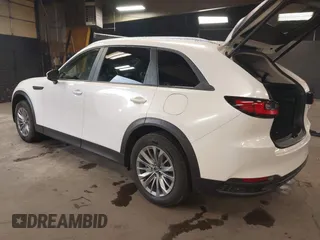 2024 Mazda CX-90 3.3 Turbo Select with VIN JM3KKAHDXR1171501, listed as a IAAI auction lot 41871076 with 6,218 mi miles. Bid and sale history available at carsss.com. Image 3.