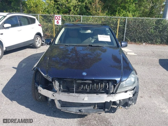 2014 Mercedes-Benz C-Class C 300 Sport with VIN WDDGF8AB8EA948598, listed as a IAAI auction lot 41794195 with 210,343 mi miles. Bid and sale history available at carsss.com. Image 12.