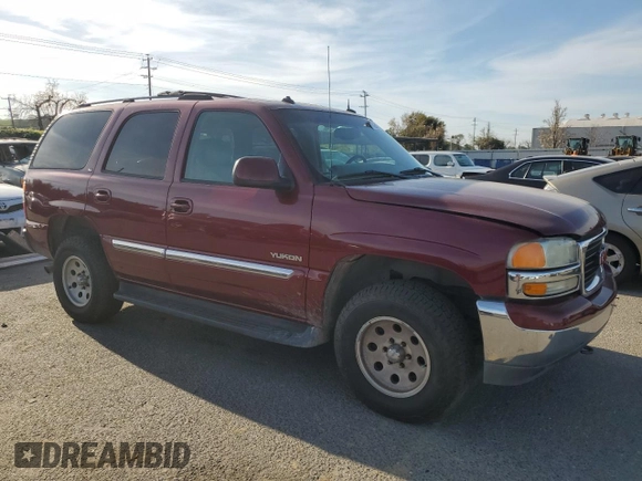 2003 GMC Yukon SLE with VIN 1GKEK13T33J320993, listed as a Copart auction lot 47828485 with 126,912 mi miles and Salvage Title. Bid and sale history available at carsss.com. Image 4.