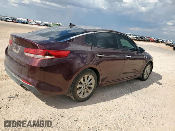 2018 Kia Optima LX with VIN 5XXGT4L31JG268932, listed as a Copart auction lot 62517665 with 84,701 mi miles and Salvage title. Bid and sale history available at DreamBid. Image 3.