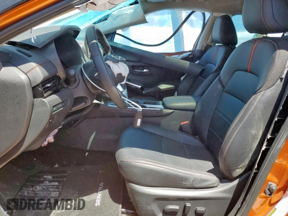 2024 Nissan Sentra SR with VIN 3N1AB8DV6RY284808, listed as a Copart auction lot 61108905 with 12,015 mi miles and Salvage title. Bid and sale history available at DreamBid. Image 7.
