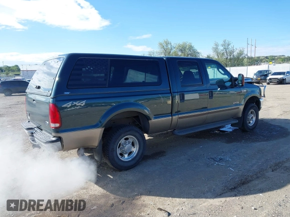 2004 Ford F-250 XL with VIN 1FTNW21P64EB96773, listed as a IAAI auction lot 42235417 with 154,739 mi miles and . Bid and sale history available at DreamBid. Image 4.