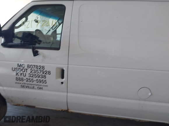 2011 Ford Econoline Cargo Commercial with VIN 1FTNE2EW6BDB06514, listed as a IAAI auction lot 42177011 with 336,946 mi miles. Bid and sale history available at carsss.com. Image 14.
