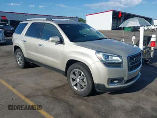 2014 GMC Acadia SLT z VIN 1GKKRSKDXEJ300483, wystawiony jako IAAI lot #42333981 z przebiegiem 167 155 mil mil oraz . Historia ofert i sprzedaży dostępna na DreamBid. Obrazek 1.