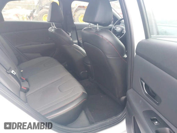 2023 Hyundai Elantra N Line z VIN KMHLR4AFXPU431201, wystawiony jako IAAI lot #41958900 z przebiegiem 38 539 mil mil oraz . Historia ofert i sprzedaży dostępna na DreamBid. Obrazek 8.
