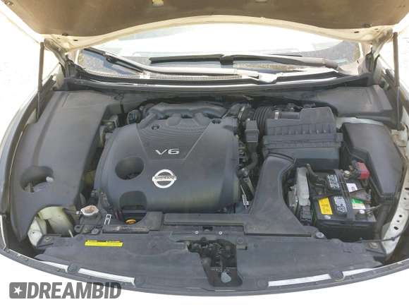2010 Nissan Maxima 3.5 SV w/Premium Pkg with VIN 1N4AA5AP0AC864580, listed as a IAAI auction lot 42142007 with 186,845 mi miles. Bid and sale history available at carsss.com. Image 10.