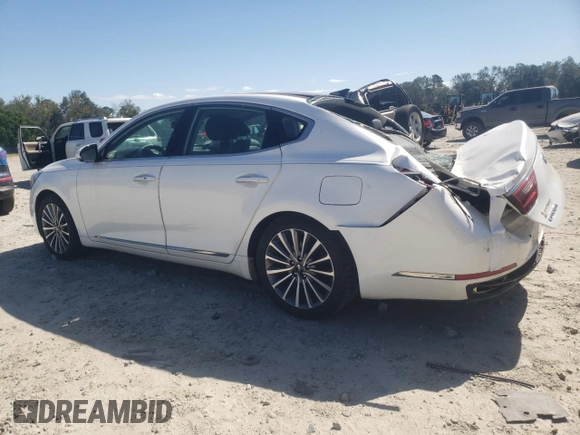 2017 Kia Cadenza Premium with VIN KNALC4J14H5068025, listed as a Copart auction lot 74619454 with 108,351 mi miles and Salvage Title. Bid and sale history available at carsss.com. Image 2.