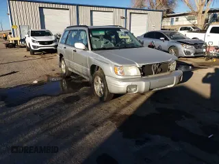 2001 Subaru Forester S w/Premium Pkg with VIN JF1SF65681H759804, listed as a Copart auction lot 46639995 with 178,529 mi miles and Salvage Title. Bid and sale history available at carsss.com. Image 11.