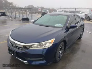 2017 Honda Accord Sedan LX with VIN 1HGCR2F34HA160387, listed as a IAAI auction lot 41411347 with 125,493 mi miles. Bid and sale history available at carsss.com. Image 2.