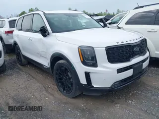 2021 Kia Telluride SX with VIN 5XYP5DHC0MG145965, listed as a IAAI auction lot 42069560 with 54,361 mi miles. Bid and sale history available at carsss.com. Image 1.
