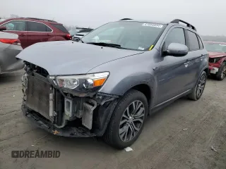 2017 Mitsubishi Outlander Sport ES 2.0 with VIN JA4AP3AU3HZ010087, listed as a Copart auction lot 41060854 with 127,327 mi miles and Salvage Title. Bid and sale history available at carsss.com. Image 1.