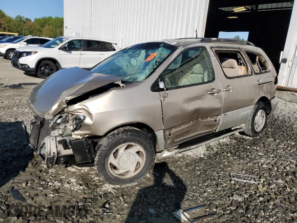 2000 Toyota Sienna LE with VIN 4T3ZF13C1YU246919, listed as a Copart auction lot 54578865 with Not Provided miles and Non Repairable. Bid and sale history available at DreamBid. Image 1.