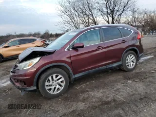 2015 Honda CR-V EX-L with VIN 2HKRM4H73FH627484, listed as a Copart auction lot 85964404 with 105,065 mi miles and Salvage Title. Bid and sale history available at carsss.com. Image 1.