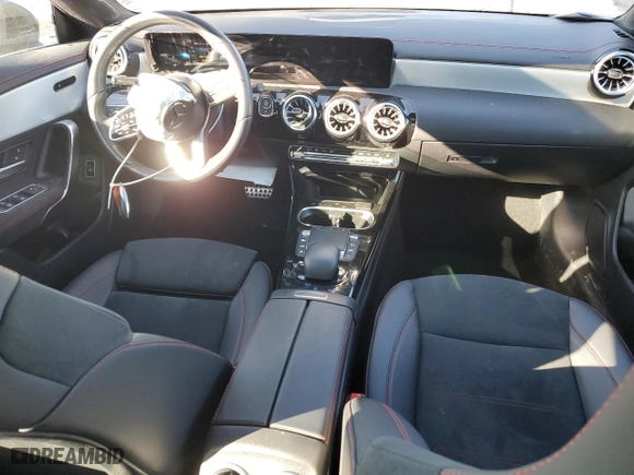 2022 Mercedes-Benz CLA with VIN W1K5J4HB8NN303737, listed as a Copart auction lot 46236655 with 19,770 mi miles and Salvage Title. Bid and sale history available at carsss.com. Image 8.