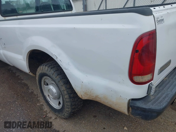 2005 Ford F-250 XL with VIN 1FTSX20565EB72278, listed as a IAAI auction lot 41914899 with 270,975 mi miles and . Bid and sale history available at DreamBid. Image 12.