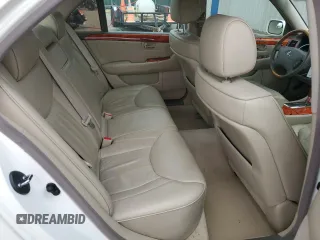2003 Lexus LS 430 with VIN JTHBN30F730116220, listed as a Copart auction lot 54929245 with 196,401 mi miles and Salvage Title. Bid and sale history available at DreamBid. Image 10.