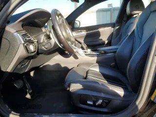 2020 BMW 5 Series 530e with VIN WBAJA9C01LCD78221, listed as a Copart auction lot 79264544 with 69,858 mi miles and Salvage Title. Bid and sale history available at DreamBid. Image 7.