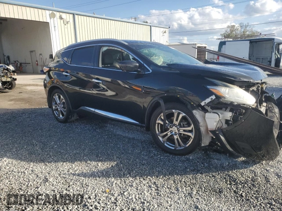 2018 Nissan Murano S with VIN 5N1AZ2MGXJN162974, listed as a Copart auction lot 80112394 with Not Provided miles and Non Repairable. Bid and sale history available at DreamBid. Image 4.