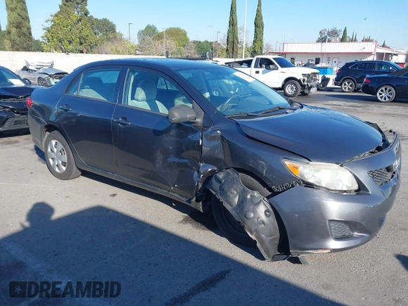 2009 Toyota Corolla with VIN 1NXBU40E09Z147694, listed as a IAAI auction lot 41741275 with 170,912 mi miles. Bid and sale history available at carsss.com. Image 1.