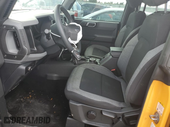 2022 Ford Bronco with VIN 1FMDE5BHXNLB40934, listed as a Copart auction lot 70828274 with 69,791 mi miles and Salvage Title. Bid and sale history available at carsss.com. Image 7.