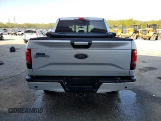 2016 Ford F-150 XLT with VIN 1FTEW1EF7GKE07996, listed as a Copart auction lot 52778085 with 170,398 mi miles and Salvage Title. Bid and sale history available at DreamBid. Image 6.
