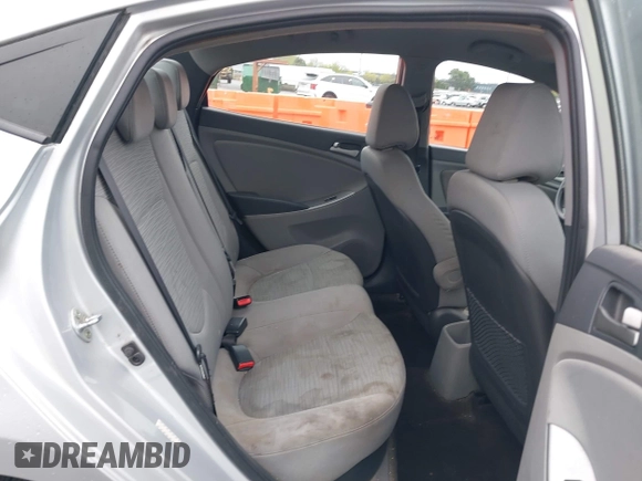 2015 Hyundai Accent GLS with VIN KMHCT4AE4FU866528, listed as a IAAI auction lot 42011261 with 186,368 mi miles and . Bid and sale history available at DreamBid. Image 8.