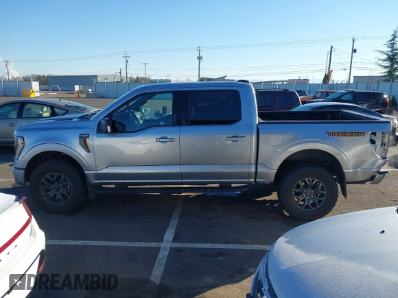 2023 Ford F-150 XL with VIN 1FTEW1E87PFA92353, listed as a IAAI auction lot 41418058 with 13,668 mi miles. Bid and sale history available at carsss.com. Image 14.