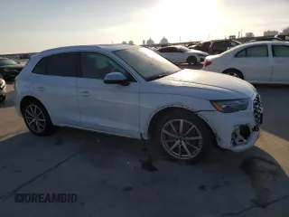 2021 Audi SQ5 Premium Plus with VIN WA1B4AFY4M2047052, listed as a Copart auction lot 78145574 with 28,672 mi miles and Salvage Title. Bid and sale history available at DreamBid. Image 4.