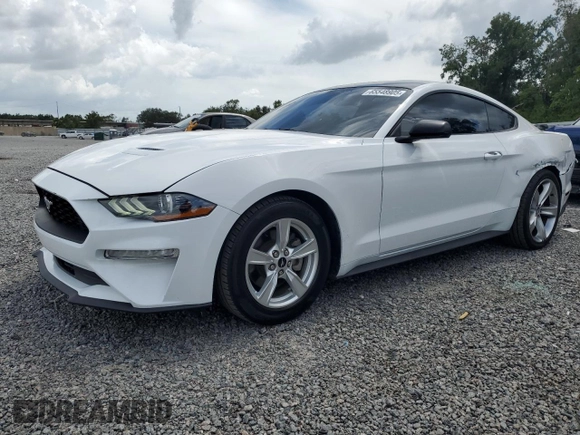 2020 Ford Mustang EcoBoost z VIN 1FA6P8TH7L5175025, wystawiony jako Copart lot #65548905 z przebiegiem 89 894 mil mil oraz Czysty tytuł • Clean title. Historia ofert i sprzedaży dostępna na DreamBid. Obrazek 1.