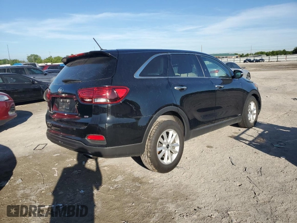 2019 Kia Sorento LX with VIN 5XYPGDA30KG548927, listed as a Copart auction lot 56849534 with 67,770 mi miles and Salvage Title. Bid and sale history available at DreamBid. Image 3.