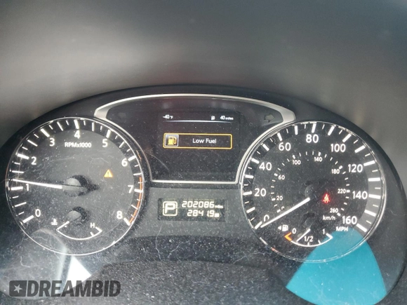 2015 Nissan Altima SL with VIN 1N4AL3AP3FN904869, listed as a Copart auction lot 46869255 with 202,086 mi miles and Salvage Title. Bid and sale history available at DreamBid. Image 9.