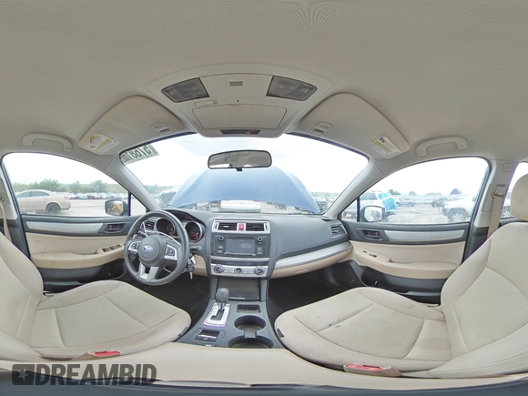 2015 Subaru Legacy 2.5i with VIN 4S3BNBA62F3069742, listed as a Copart auction lot 57681265 with 132,395 mi miles and Clean title. Bid and sale history available at DreamBid. Image 14.