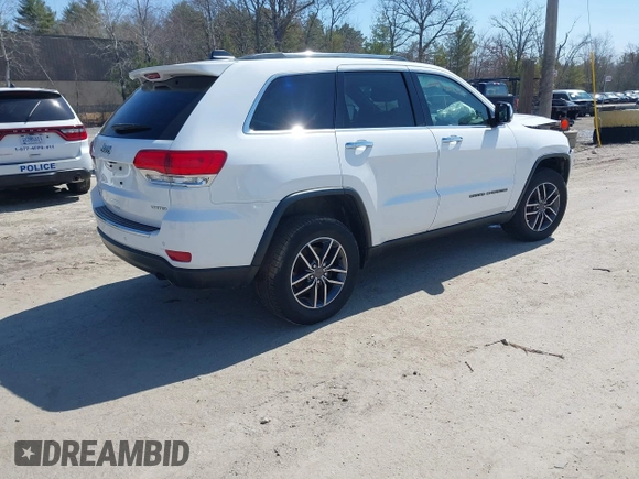 2019 Jeep Grand Cherokee Limited X z VIN 1C4RJFBG3KC637614, wystawiony jako IAAI lot #41936034 z przebiegiem 86 727 mil mil oraz . Historia ofert i sprzedaży dostępna na DreamBid. Obrazek 4.