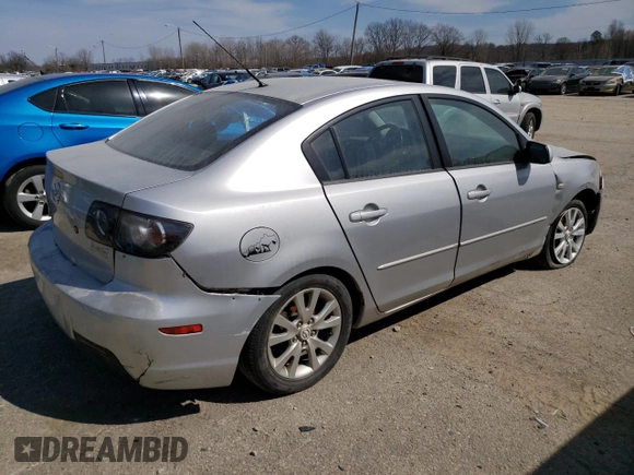 2007 Mazda 3 i Sport with VIN JM1BK32F871625160, listed as a Copart auction lot 48472755 with 254,192 mi miles and Non Repairable. Bid and sale history available at DreamBid. Image 3.