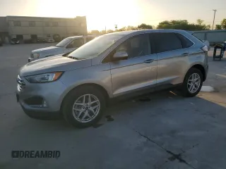 2021 Ford Edge SEL with VIN 2FMPK4J90MBA40902, listed as a Copart auction lot 52501675 with 24,520 mi miles and Salvage Title. Bid and sale history available at carsss.com. Image 1.