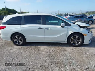 2019 Honda Odyssey Touring with VIN 5FNRL6H81KB068064, listed as a IAAI auction lot 41998072 with 83,280 mi miles. Bid and sale history available at carsss.com. Image 14.